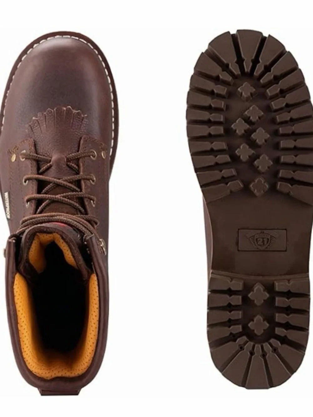 New Sureway Men's 8-inch Steel Toe Waterproof Logger Boots 1020‎